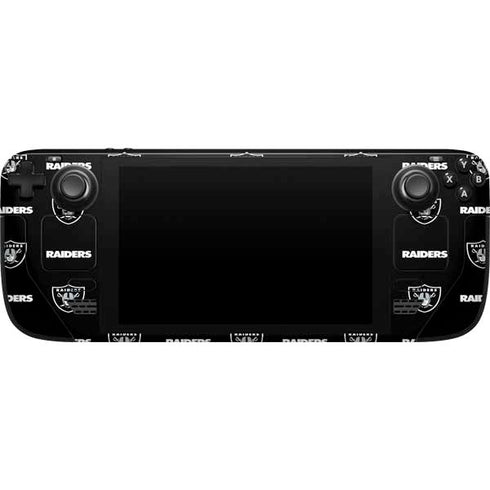 NFL Raiders Blitz Series Steam Deck Handheld Gaming Computer Skin
